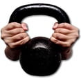 thumbnail image 2 of Pesa Rusa Kettebell 25 lbs RVT Sports  A00005409, 2 of 4