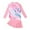 Pink, variant on XBASW Kids Teen Girls Swimsuits Two Piece Long Sleeve Swimwear Tops with Swim Skirt Sets Sun Protection UV 50+ Bathing Suit for 8-14 Years