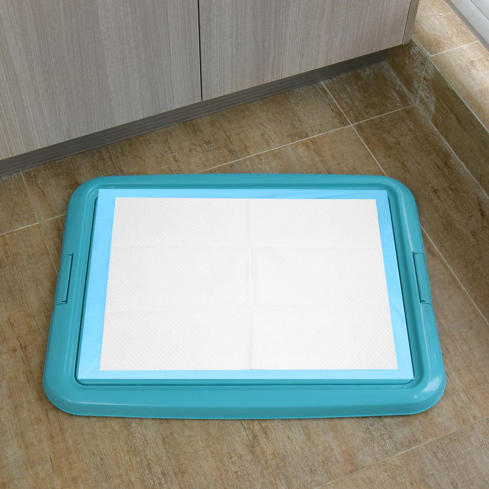 Petfamily Dog Training Pads Super-Absorbent 22 in x 23 in, 100 Count, for Medium to Large Size Dog