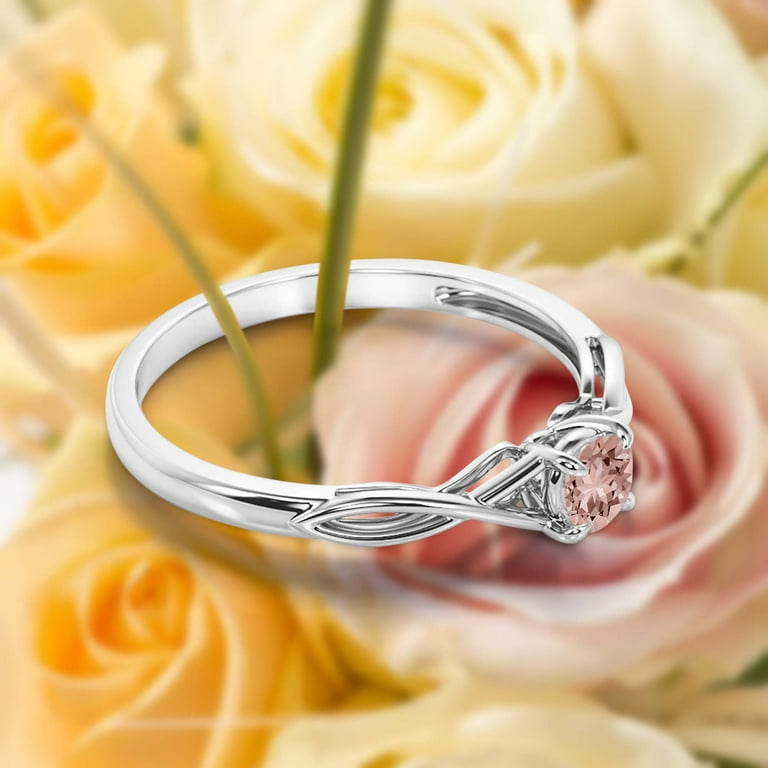 Twisted band clearance promise ring