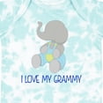 thumbnail image 4 of Inktastic I Love My Grammy Elephant Boys or Girls Baby Bodysuit, 4 of 5