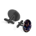thumbnail image 2 of Note Sophisticated Stainless Steel Cufflink Set for Men - Versatile Styling for Formal Attire - for Office Meetings and Special Occasions, 2 of 6