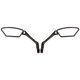thumbnail image 1 of Espejo retrovisor de bicicleta ajustable manillar de bicicleta Reflector equipo de ciclismo, 1 of 9