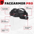 thumbnail image 2 of NoCry Premium Safety Face Shield for Grinding and Cutting — Clear Anti-Fog, Impact Resistant Visor and Adjustable Headgear — ANSI Z87.1 Certified for Industrial Use — Washable Sweatbands Included, 2 of 8