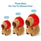 thumbnail image 3 of Peluche Ditucu Cute Capibara con sombrero de fresa de 43 cm, color marrón, 3 of 7