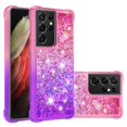 thumbnail image 1 of Funda para Samsung Galaxy S21 Ultra 5G Transparente con Brillos Carcasa Protectora Antigolpes con Glitter Brillante, 1 of 5
