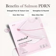 thumbnail image 5 of PDRN Pink Collagen Gel Mask (4 sheets) | Salmon DNA, Color Changing, Pink Glow, Collagen, Facial Mask, Korean Skincare, 5 of 15