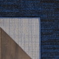 thumbnail image 5 of Nourison Noursion Essentials Solid Contemporary Midnight Blue 9' x 12' Area Rug, (9' x 12'), 5 of 5