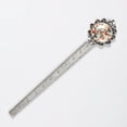 thumbnail image 5 of Tree Book Lovers' Delight: Vintage Silver Lace-Edged Bookmark - Gift for Readers, 5 of 5