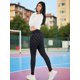 thumbnail image 3 of LEGGING DE DAMA TEXTURIZADO UNITALLA STRETCH MALLAS DEPORTIVAS MALLONES DE MUJER, 3 of 5