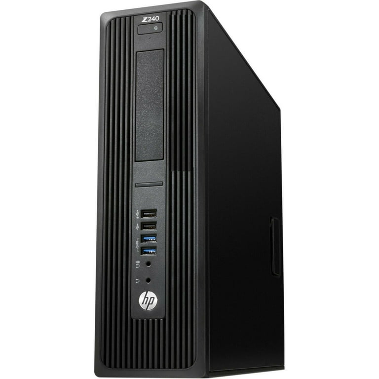 Restored HP Z240 Workstation SFF Computer Core i5 6th 3.4GHz, 8GB Ram, 1TB  HDD, 120GB M.2 SSD, New 22