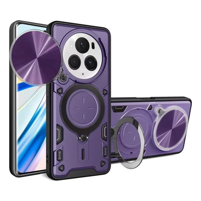Funda Con Soporte Magnético Para Honor Magic 6 Pro 5g