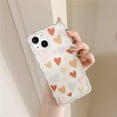 thumbnail image 2 of Wave Frame Love Heart Clear Soft  for iPhone Case (Clear,iPhone 15 Pro Max), 2 of 6