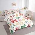 thumbnail image 3 of Feelyou Vintage Princess Bow-tie Twin Bedding Sets 7-Piece for Kids, Colorful Polkadots Bedding Comforter Set, Cartoon Butterfly Knot Reversible Sheet Sets, Luxury Bedroom Decor, 3 of 8