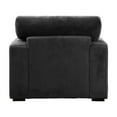thumbnail image 5 of Lexicon Rivermeade 42.5" Transitional Microfiber Chair in Gray, 5 of 9