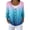 Blue #050, variant on Cardigan Sweaters for Women Casual Button Down V Neck Knit Cardigans Sweater Fall Floral Print Boho Long Sleeve Clothe, XL