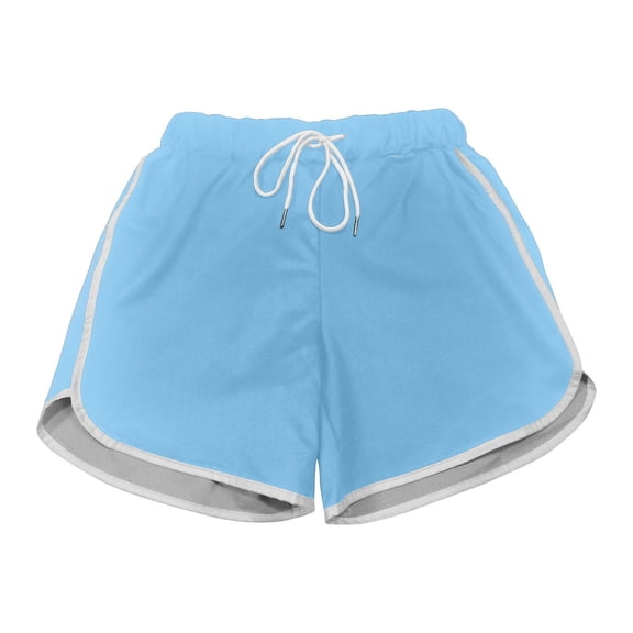 lnmuld Girls Breathable Four Way Stretch Athletic Shorts for Running Gym Training Playground Sportswear Size:9-10 Years