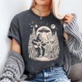 thumbnail image 2 of Bigfoot Playing Guitar With Alien And UFO Vintage 90s Shirt, Bigfoot And UFO Tshirt, Men's And Women's Graphic Tee 100% Cotton by TBun, Full Sizes S-5XL, 2 of 5