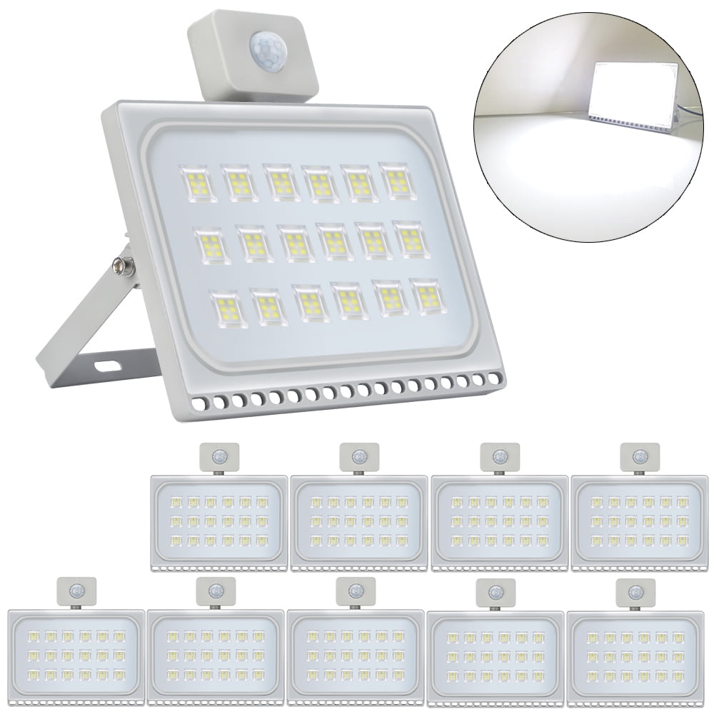 20Pcs 30-100W RGB LED Flood Lights Stage Light Waterproof Outdoor Spotlight Lamp 