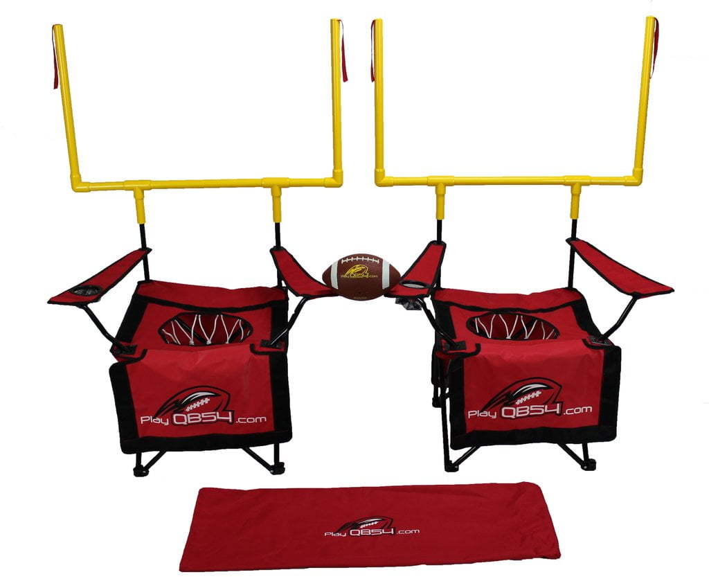 QB54 Football Toss Tailgate GameRed