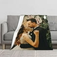 thumbnail image 3 of Custom Blanket with Picture, Customized Name Blankets with Text Photo Collages for Birthday Christmas Anniversary, Personalized Gifts Throw Blanket for Baby/Dad/Mom/Boyfriend, 60"x50", 3 of 6