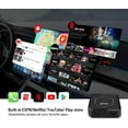 thumbnail image 6 of CarPlay Adapter 3-in-1 Wireless AI Smart Box for Apple iPhone and Android Auto for Factory Wired CarPlay Cars, Supports Netflix, ESPN, YouTube, HULU, Wired CarPlay Required, 6 of 6