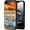 Beach, variant on Compatible with iPhone 16e Case, Slim Impact Resistant Shock-Absorption Rubber Phone Protective Case Cover for iPhone 16e 2025 6.1", Colorful Skeletons and Smoke