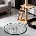 thumbnail image 5 of Automatic Self-Cleaning Litter Box  Base Mat Pad - , Leakproof, Non-Slip Liner Accessories for   Toilet (Size:15.75x15.75in, 5 of 6
