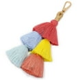 thumbnail image 3 of Porte-clés à Pompons Mode Polyvalent Anneau de Clé Pendentif Pompon Breloque de Sac, 3 of 7