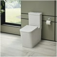 thumbnail image 3 of 39664000 Eurocube Right Height Elongated Toilet Bowl with Seat, Alpine White, 3 of 6