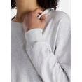 thumbnail image 4 of No Boundaries Sleepwear Top with Long Sleeves, Women’s XXS-3X, 4 of 5