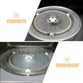 thumbnail image 4 of KAKOWELY Microwave Turntable Plate Roller Support Wheel Microwave Accessory Turntable Ring Replacement,7.44X"X7.44"X0.55", 4 of 5