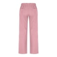 thumbnail image 6 of Kelon Women's Casual Pants, Womens Cotton Pants Wide Leg Dress Pants Women Business Casual High Waisted Work Trousers Pants with Pockets, 2XL, 6 of 8