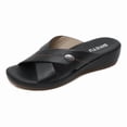 thumbnail image 1 of Zapatillas cómodas para el hogar, tamaño grande, ligeras y elásticas para mujer, 1 of 4