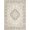 Beige Ivory Taupe, Pattern 1, variant on Design&I 8'x10' Washable Area Rug Beige Traditional Throw Motif Ornate Framing Vintage Abstract for King Size Bedroom, Under Bed, Sleek Flatweave Pet Friendly