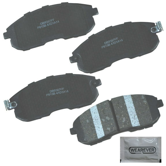 Carquest Professional Platinum Ceramic Brake Pads - Front (4-Pad Set)