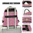 thumbnail image 3 of FORMRS Mini Backpack Purse for Women Travel Daypack Casual Shoulder Bag, Pink Doughnuts, 3 of 7