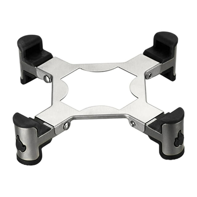 koolsoo Support de Foyer de Camp Support de Foyer au Bois pour Pique-Nique Équipement de Randonnée 25cmx25cmx3.2cm