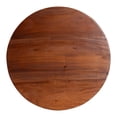 thumbnail image 5 of bali & pari Donna Nightstand with Pedestal Base Mahogany Wood Bedside Side Table, 5 of 8