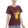 thumbnail image 2 of Women's Basic Short Sleeve T-Shirt Pikachu, 2 of 6