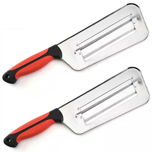 Shredder Cabbage Lettuce Chopper Vegetable Cutter Sauerkraut Prep Kitchen Gadget Two Piece Set Metal Construction Free Size Operation colour