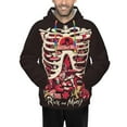 thumbnail image 5 of Rick And Morty Mens Active Sweatshirts Cozy Hoodie 3d Graphic Sweater Casual Winter Clothes Tops Coat Medium, 5 of 7