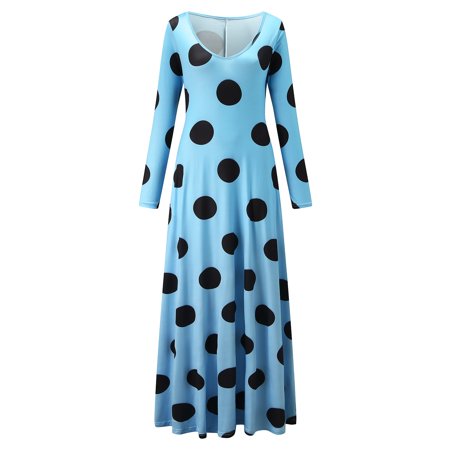 

Qufokar Maternity Cute Winter Dresses Women S Long Dressesprint V-Neckparty Datinglong Dress