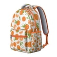 thumbnail image 3 of Orange Students Backpack Oranges Fruit Fresh Summer Cute Sweet School Bag with Pattern Print Design, Lightweight and Durable for Students, 3 of 3