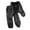 Black XL, variant on 3 Pcs/Set Women Hooded Coat Vest Pants Suit Zip-up Rhinestone Long Sleeve Drawstring Hem Hoodie Elastic Waist Ankle-banded Trousers Winter Daily Wear Tracksuit