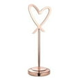thumbnail image 2 of Soumake Stainless Steel Seat Card Holder Banquet Greeting Card Stand Hotel Restaurant Buffet Menu Clip Wedding Party Table Name Card Holder Home Supplies, 2 of 8