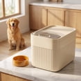 Aemutady Airtight Pet Food Storage Container, 10lbs Dog Cat Food Bin ...