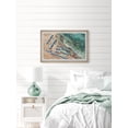 thumbnail image 5 of Marmont Hill Blue Beach Umbrellas Framed Wall Art, 5 of 8