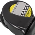 thumbnail image 3 of BRIGHTFUFU Bocina de coche impermeable de doble bocina para camiones, trenes y barcos. Bocinas eléctricas para coches, motocicletas y componentes electrónicos alternativos para coches. Color negro., 3 of 7
