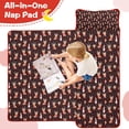 thumbnail image 4 of Dark Christmas Animal Pattern Toddler Nap Mats for Kids Preschool,50"x20" Sleeping Mat Bag or Kids,Toddler Sleeping Bag,Toddler Nap Mat or Daycare, 4 of 6